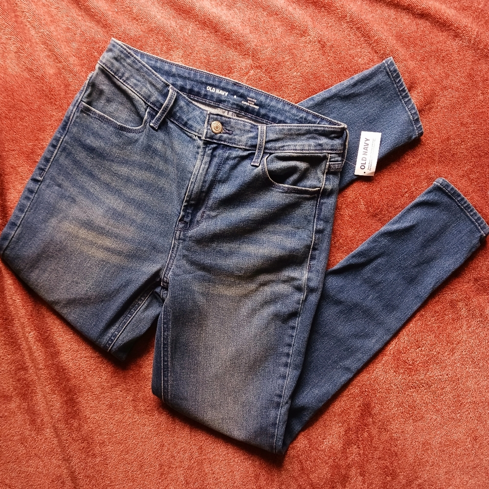 Nwt Old Navy Wow Super Skinny Jeans Sz 6 Regular